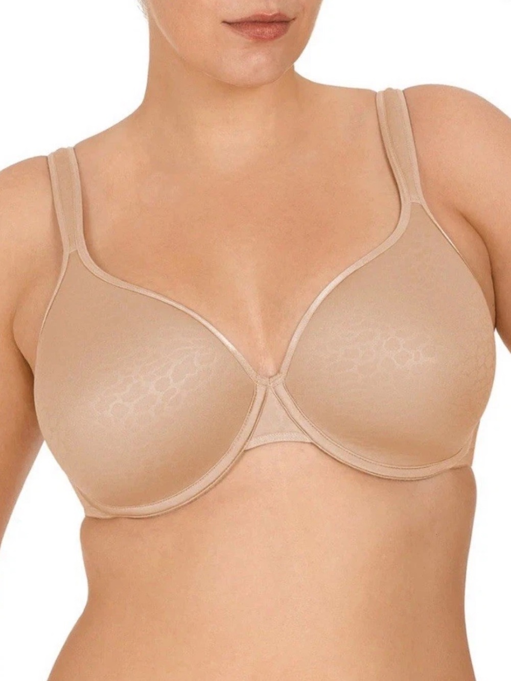 🌻NEW w/tag Natori Element Full Fit Bra Cafe Underwire Memory Foam Contour 40DD